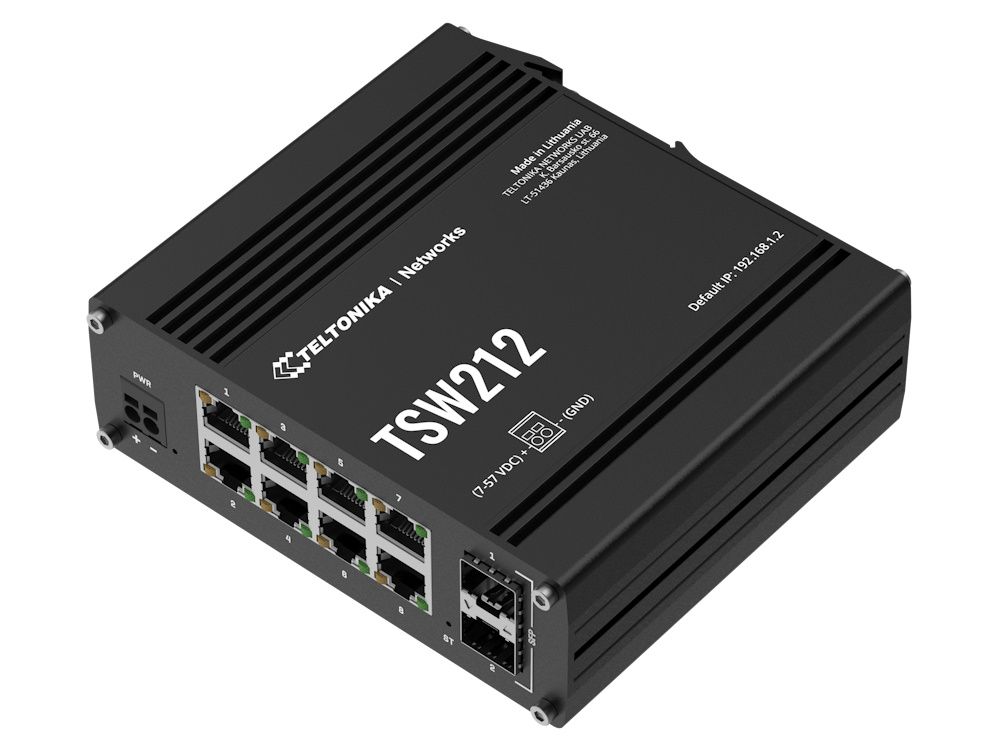 Teltonika TSW212 managed netwerk switch 