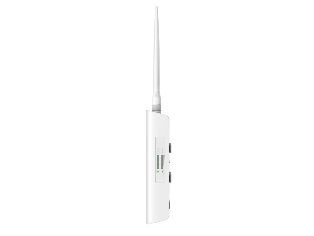 TP-Link Omada ER703WP-4G-Outdoor WiFi 6 Gigabit VPN 4G Outdoor Router zijkant productfoto