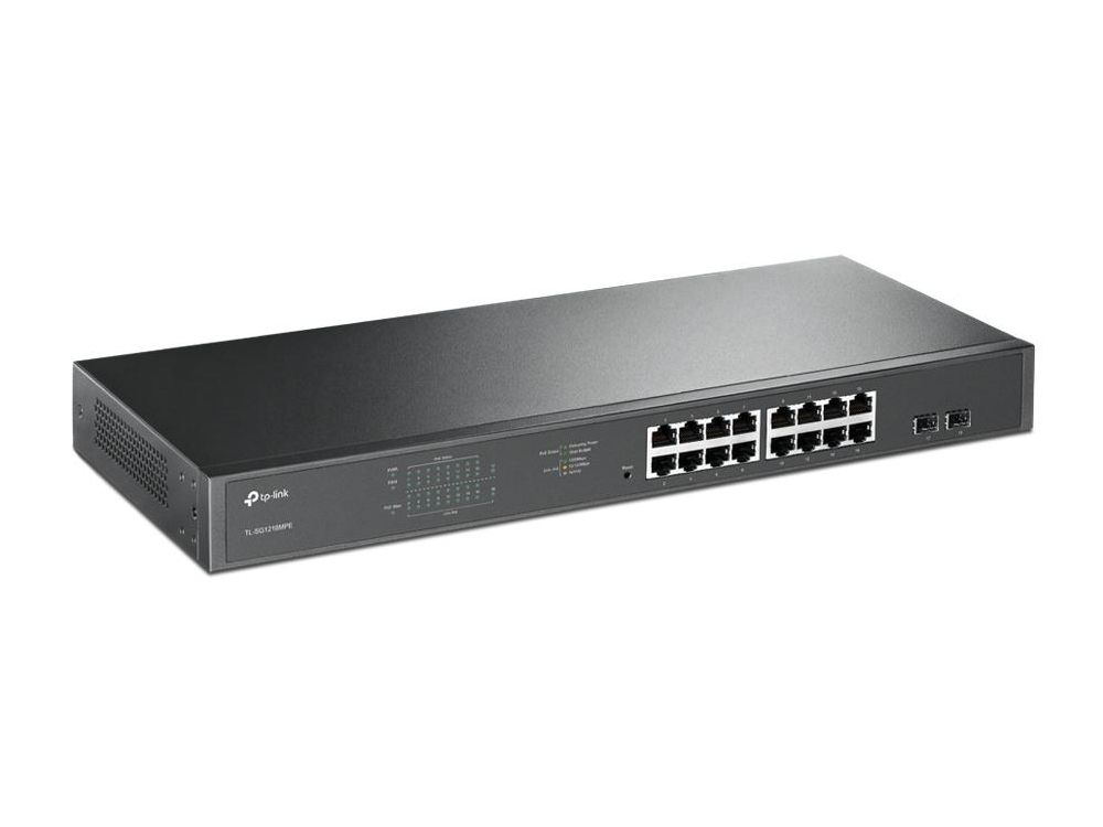 TP-Link TL-SG1218MPE managed PoE switch