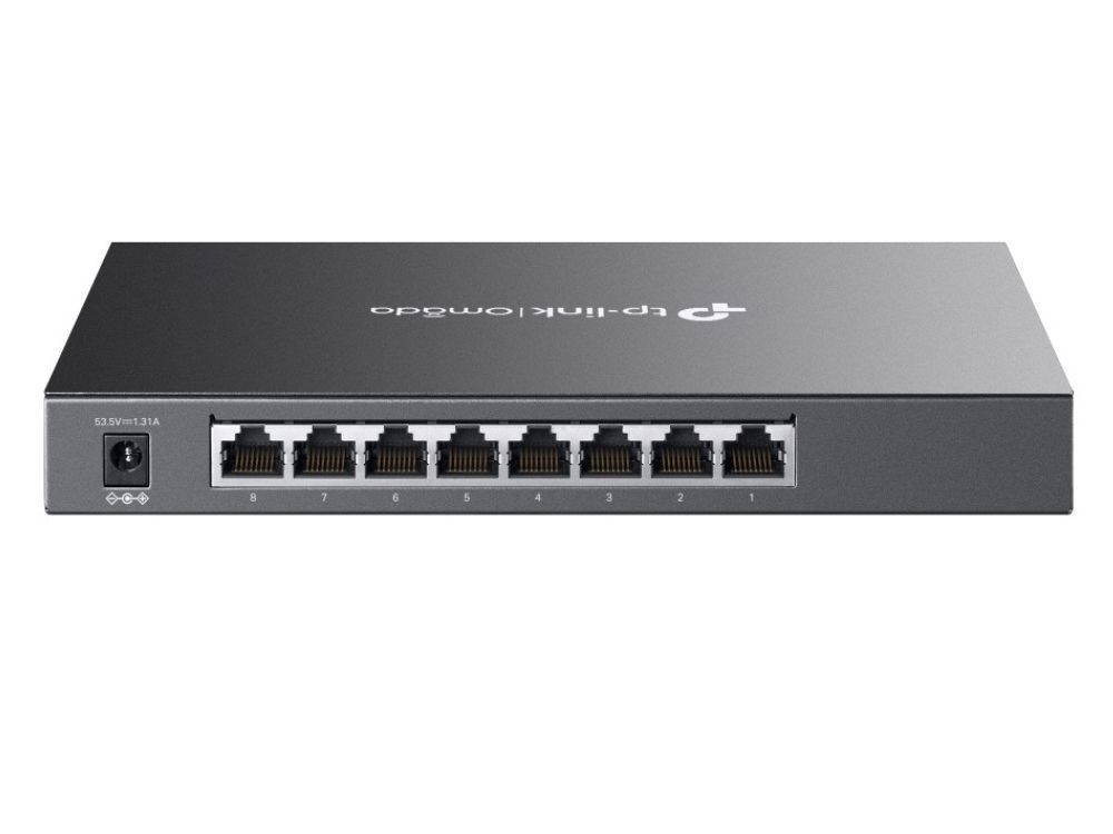 TP-Link TL-SG2008P PoE smart switch 8 poorts voorkant