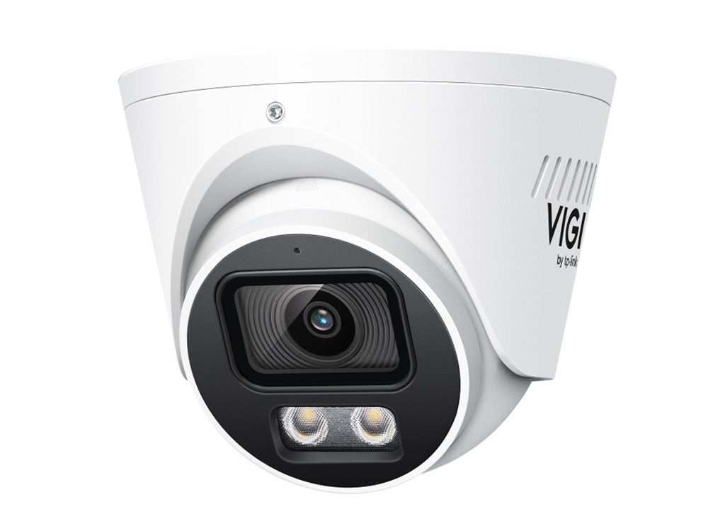 TP-Link VIGI S445S ColorPro turret camera voorkant lens