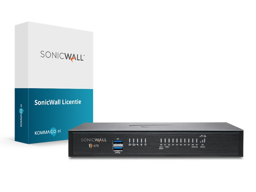 SonicWall TZ670 TotalSecure