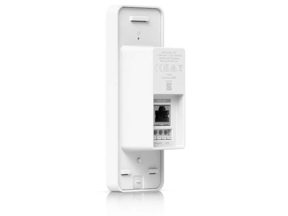 Ubiquiti UniFi Access Ultra toegangshub productfoto achterkant ethernetpoort