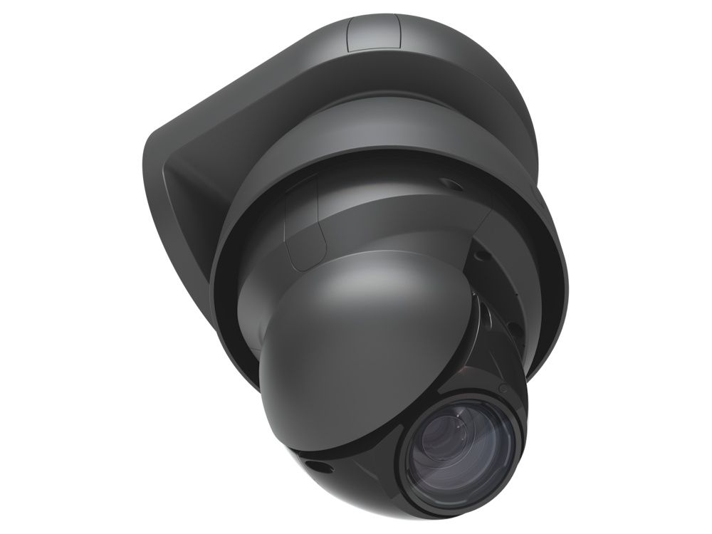 Onderkant van de Ubiquiti AI PTZ Industrial IP-camera (AI PTZ-B) met 4K resolutie en AI en 22x optische zoom