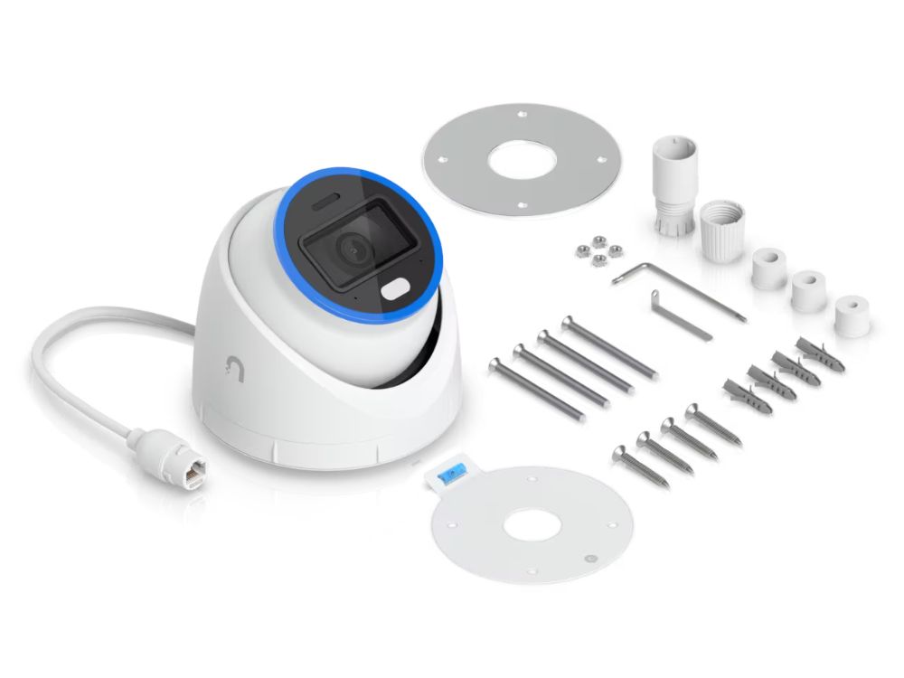 Ubiquiti UniFi Protect AI Turret package contents inhoud verpakking what's in the box