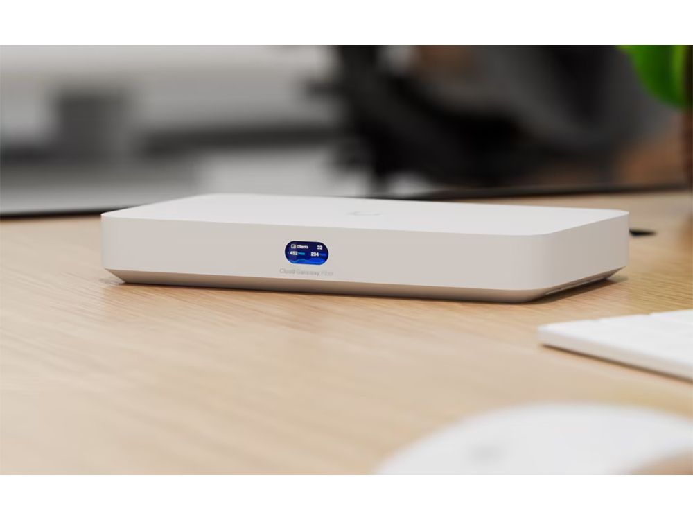 Ubiquiti UniFi Cloud Gateway Fiber situatiefoto