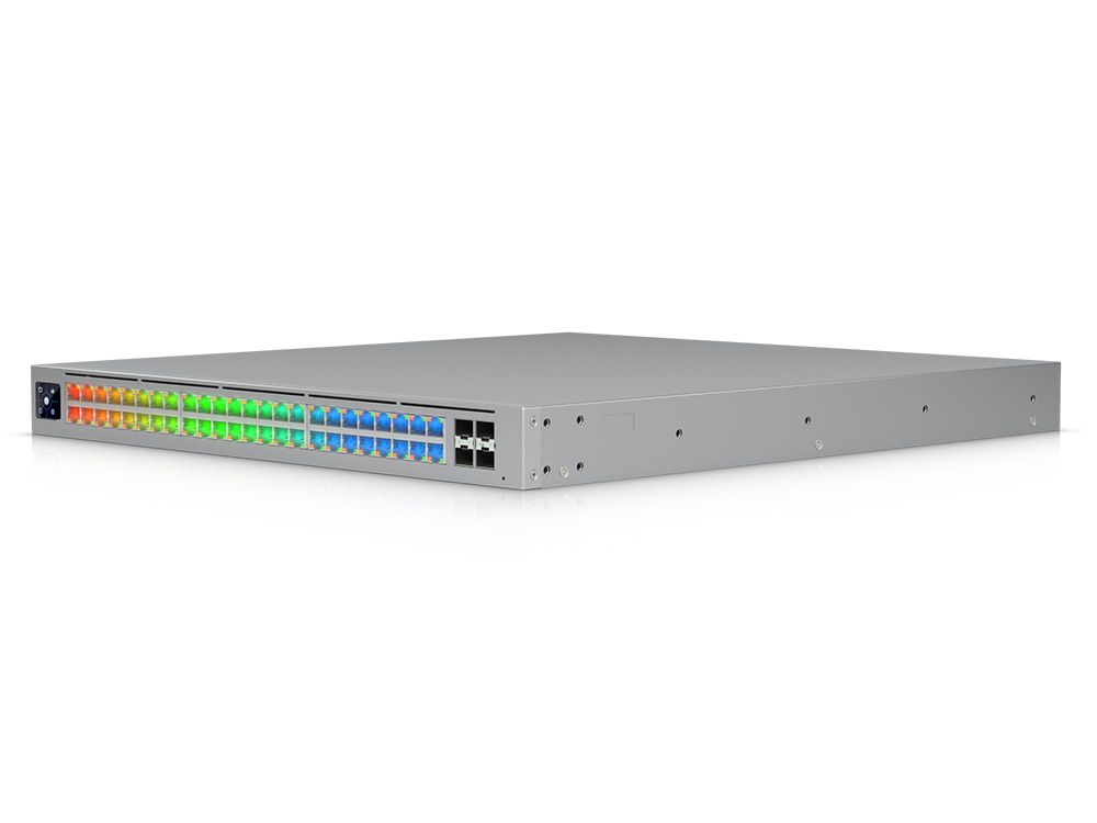 Ubiquiti Enterprise Campus 48S PoE switch met Etherlighting