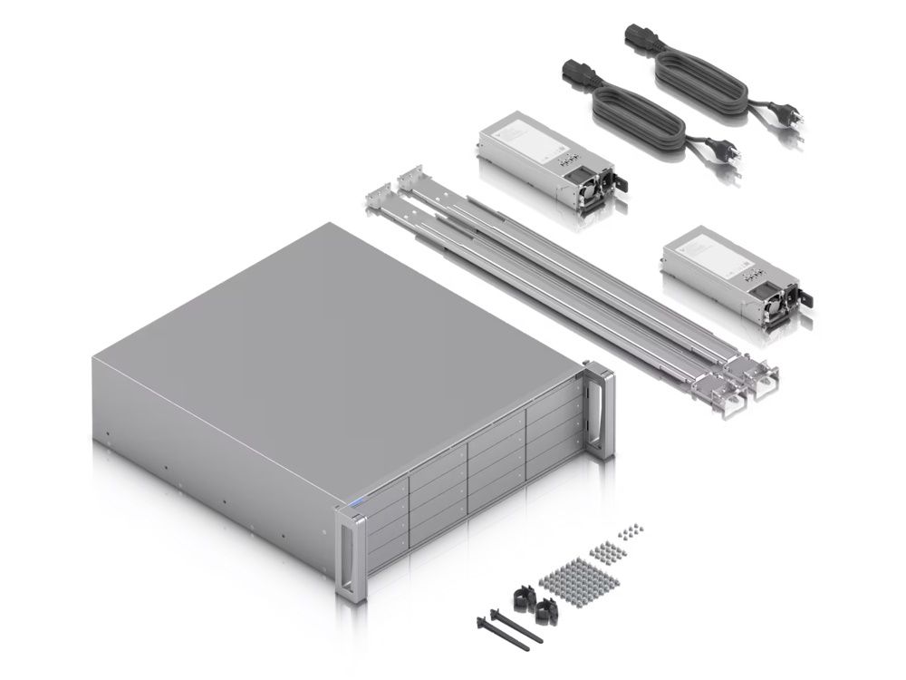 Ubiquiti UniFi Protect NVR Enterprise Network Video Recorder ENVR inhoud verpakking