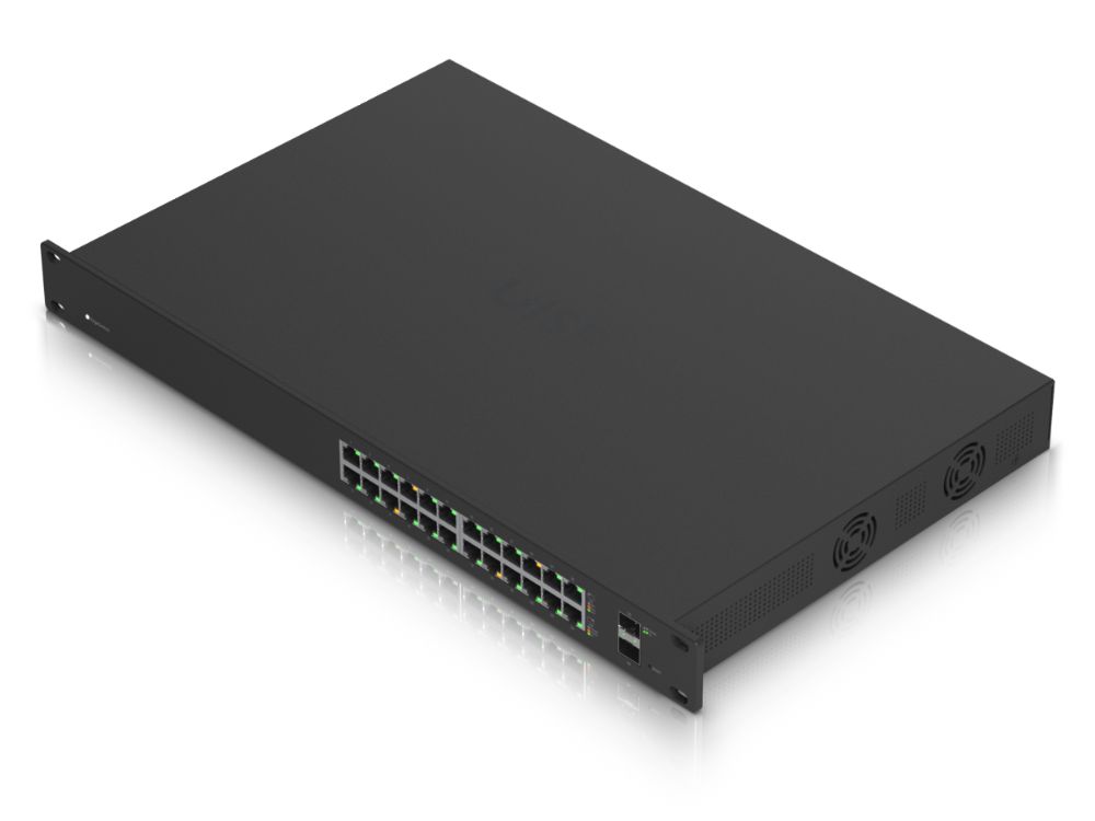 Ubiquiti EdgeSwitch 24-poorts 250W PoE+ bovenkant