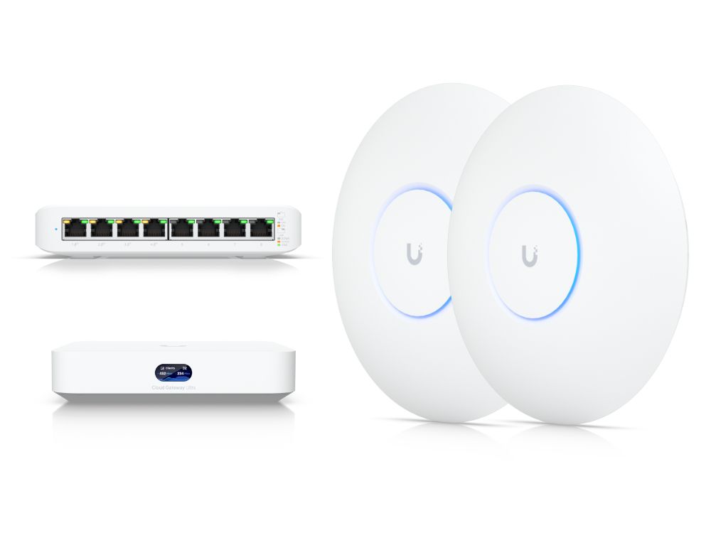 Ubiquiti UniFi Pro Bundel U6-Pro UCG-Ultra PoE switch pakket Black Friday 2024