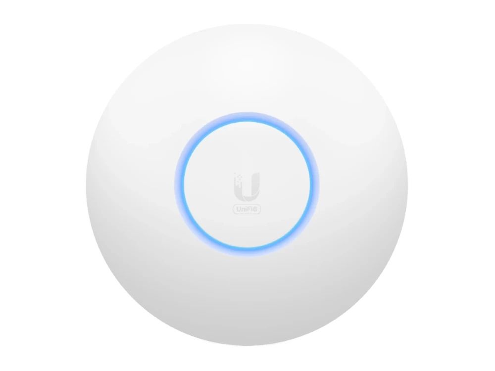 Ubiquiti U6 Plus Indoor 2x2 WiFi 6 access point voorkant