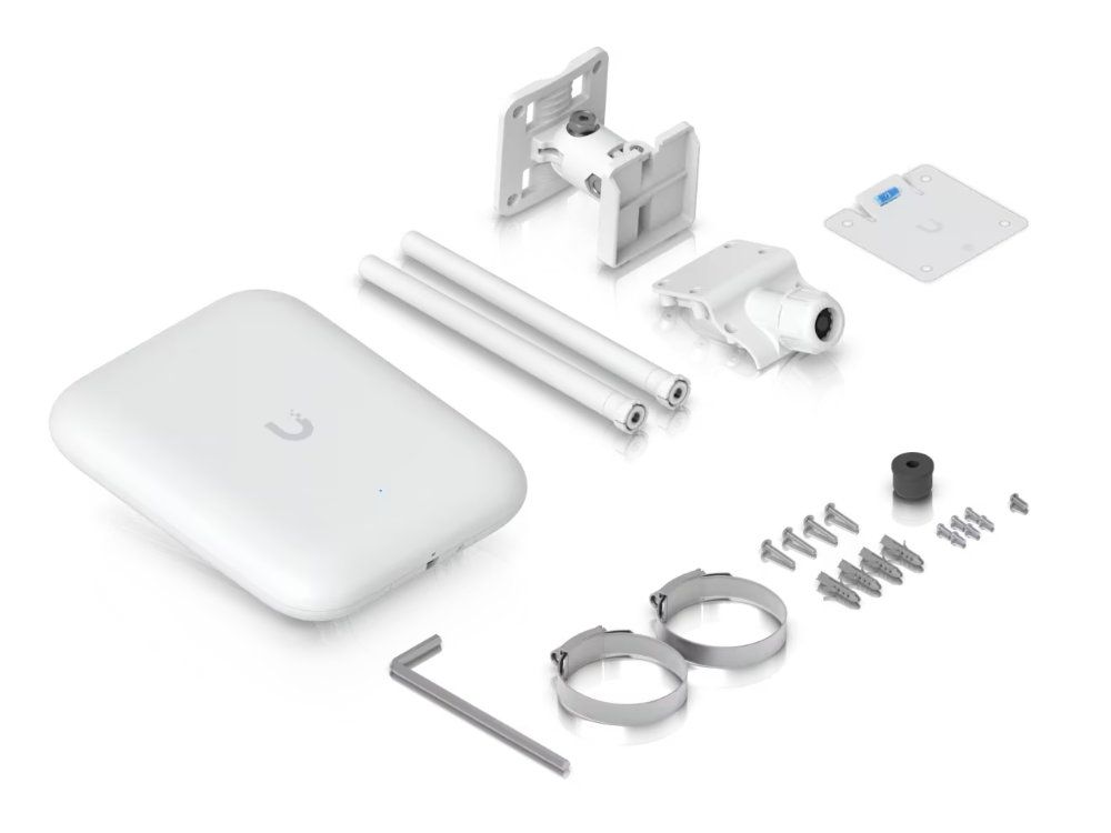 Ubiquiti UniFi U7 Pro Outdoor U7-Pro-Outdoor productfoto what's in the box included accessoires inhoud verpakking