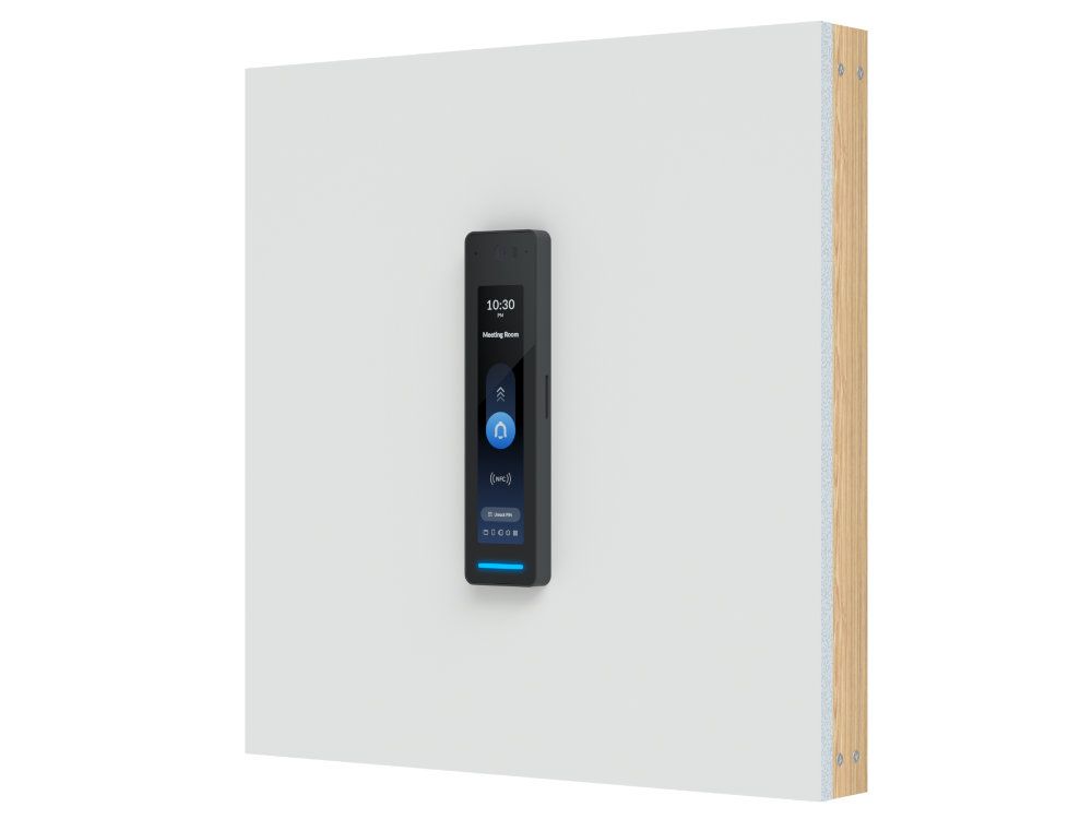 Ubiquiti UniFi Access G3 Reader Pro Zwart productfoto gemonteerd installatie