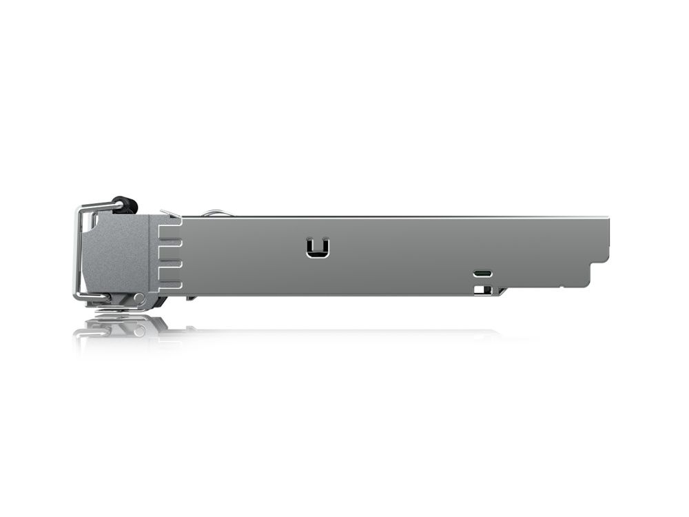 Zijkant van de Ubiquiti UACC-OM-MM-1G-D die een 1G Multi-Mode Optical Module is