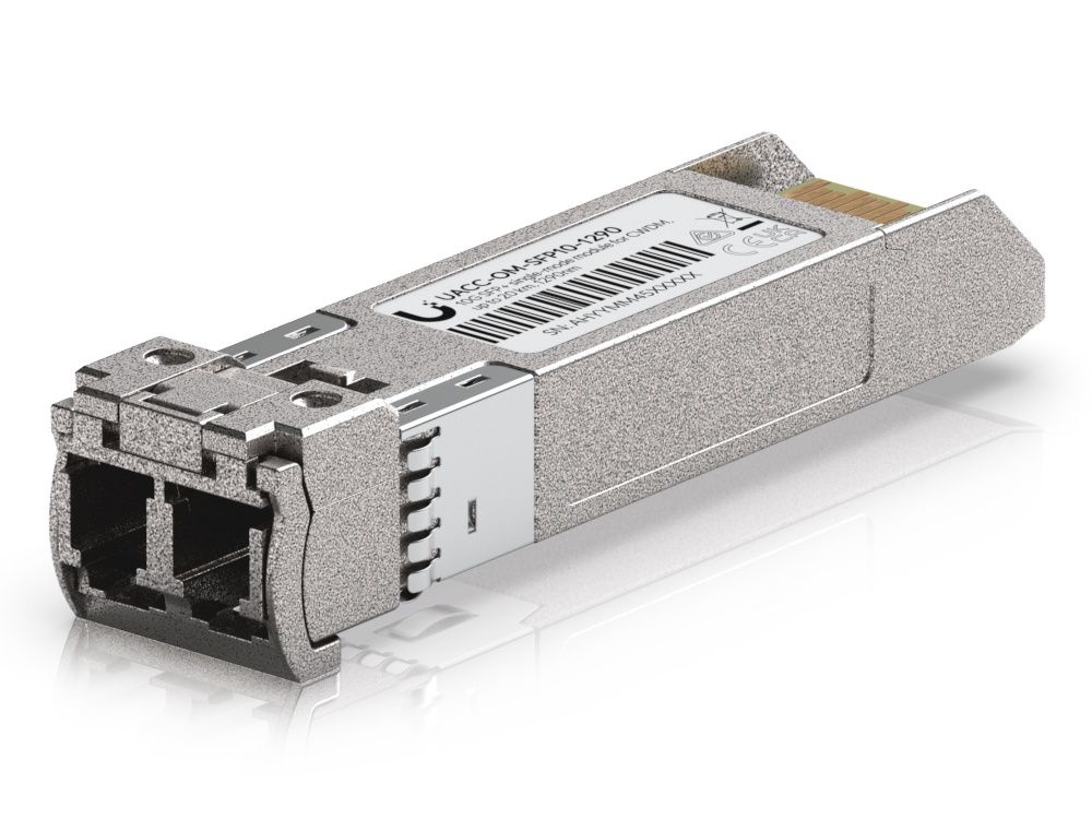 Onderkant van de Ubiquiti 10G CWDM Single-Mode SFP+ Module (UACC-OM-SFP10-1290)