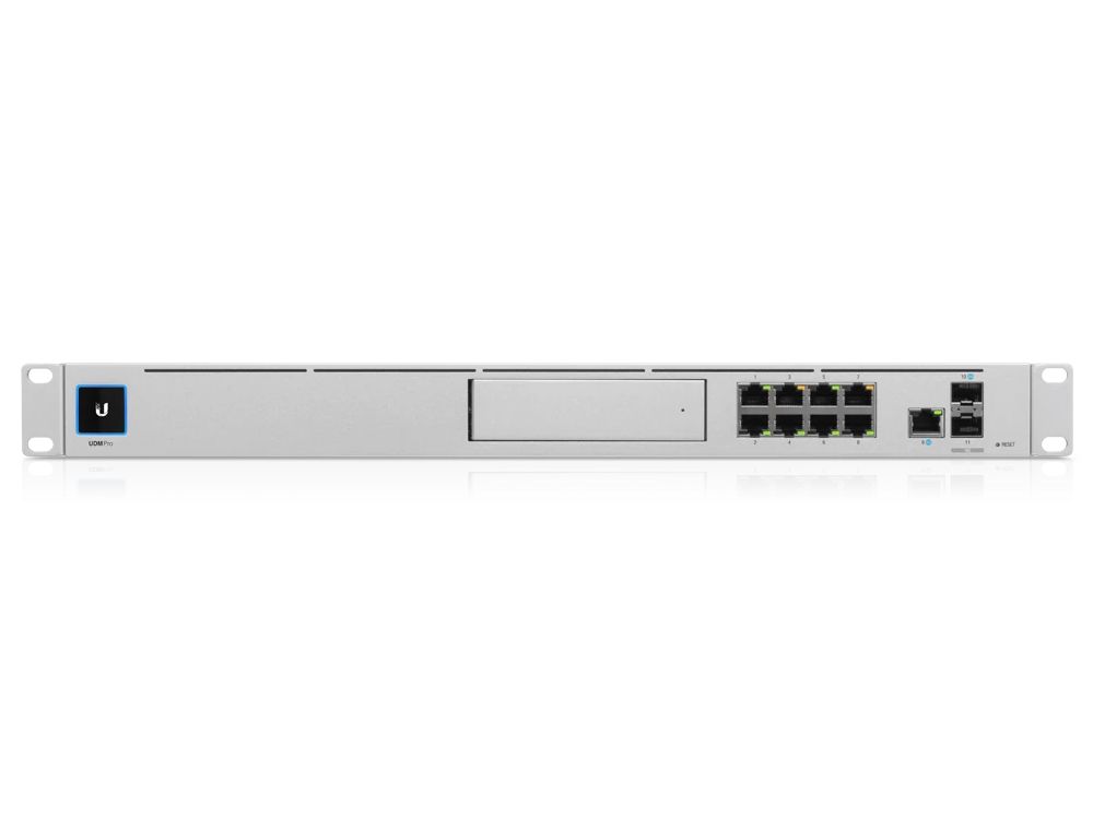 Ubiquiti UniFi Dream Machine Pro 11-poorts Dual-WAN Gigabit router met SFP+ ethernetpoorten