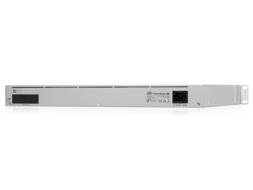 Ubiquiti UniFi Dream Machine Pro 11-poorts Dual-WAN Gigabit router met SFP+ achterkant