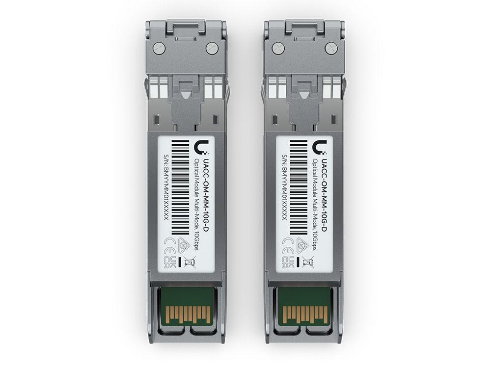 Ubiquiti UF-MM-10-G SFP+ Module bovenkant 2-pack