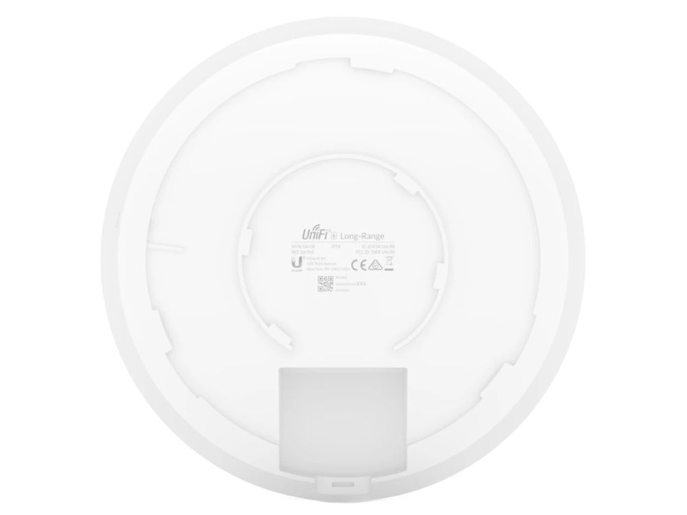 Ubiquiti UniFi 6 Long-Range Indoor 4x4 WiFi 6 Access Point achterkant