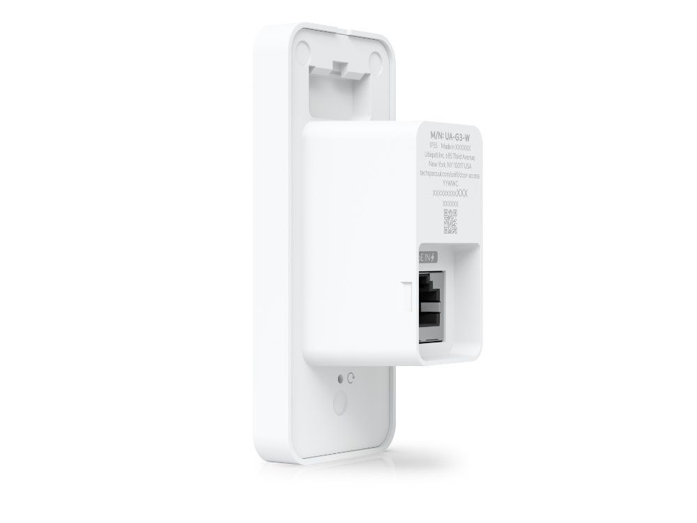 Ubiquiti Access UniFi G3 access reader productfoto zijkant en achterkant