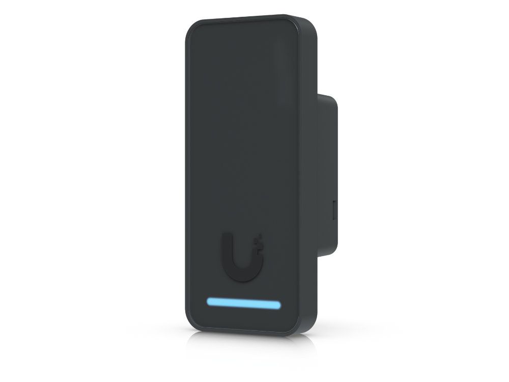 Ubiquiti UniFi Access G3 Reader Zwart productfoto zijkant en achterkant