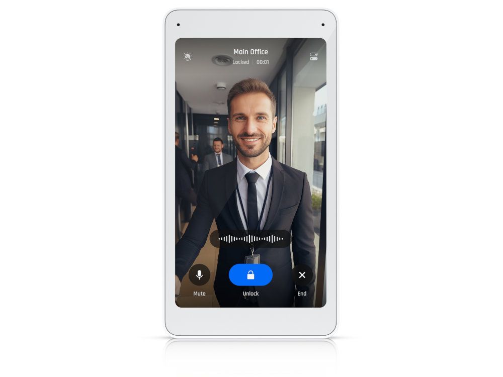 Ubiquiti UniFi Access Intercom Viewer bedieningspaneel productfoto voorkant