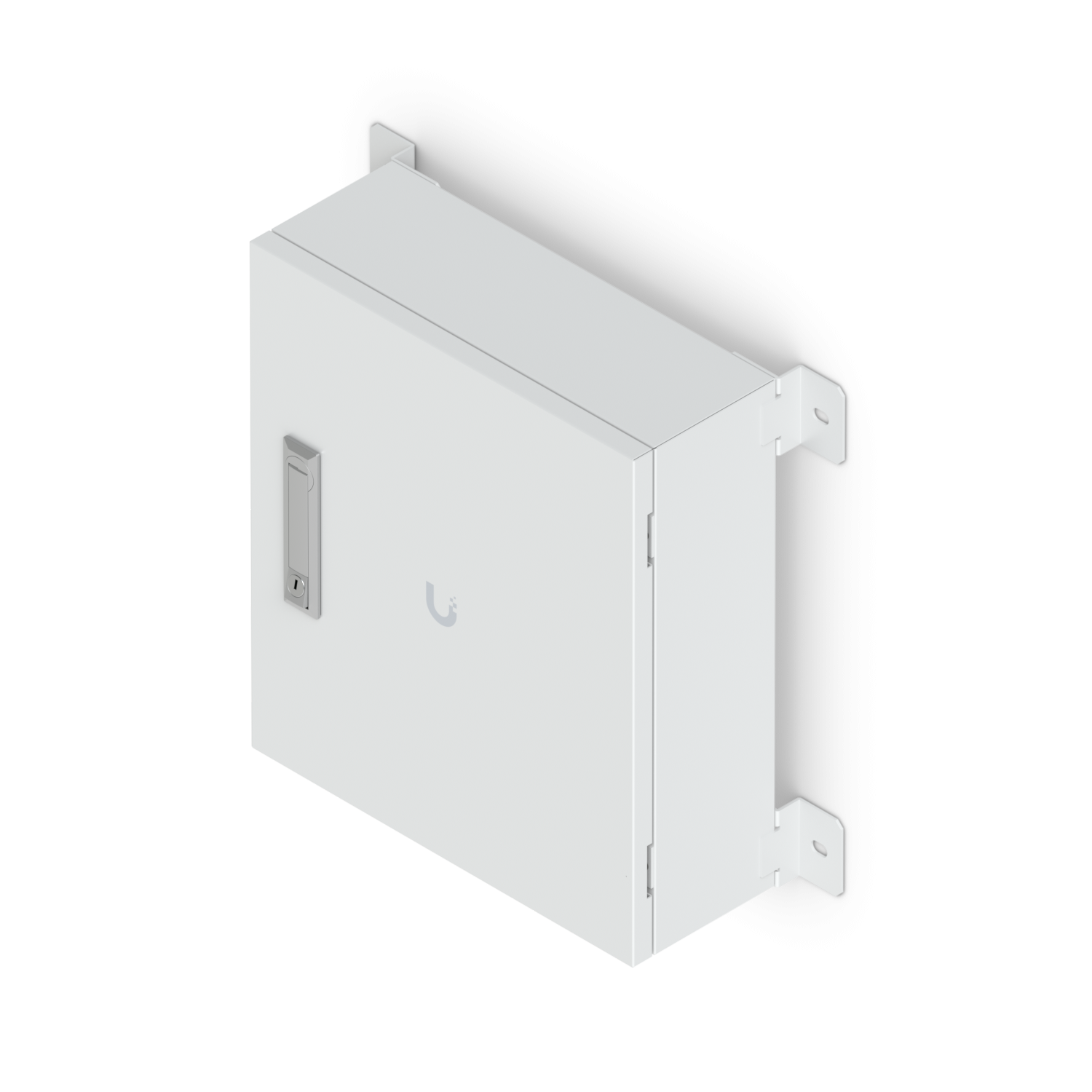 De Ubiquiti Access Junction Utility rechts aan de muur gemonteerd