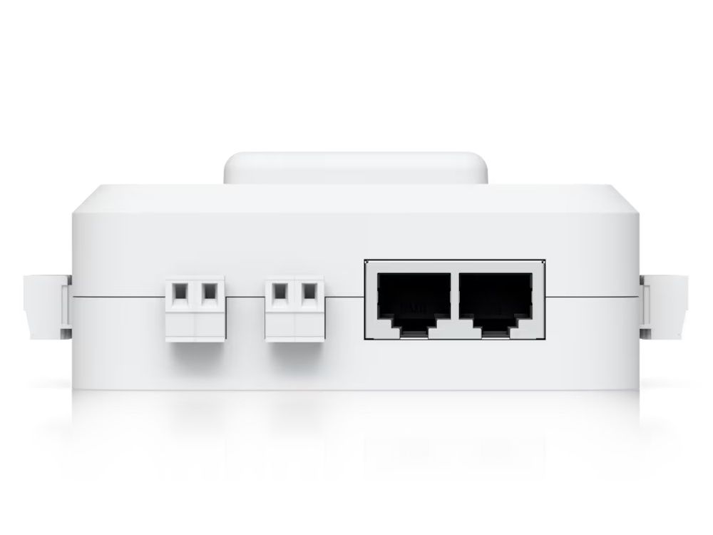 Onderkant van de Ubiquiti UniFi Access Retrofit Hub voor Wiegand en UniFi Retrofit Readers