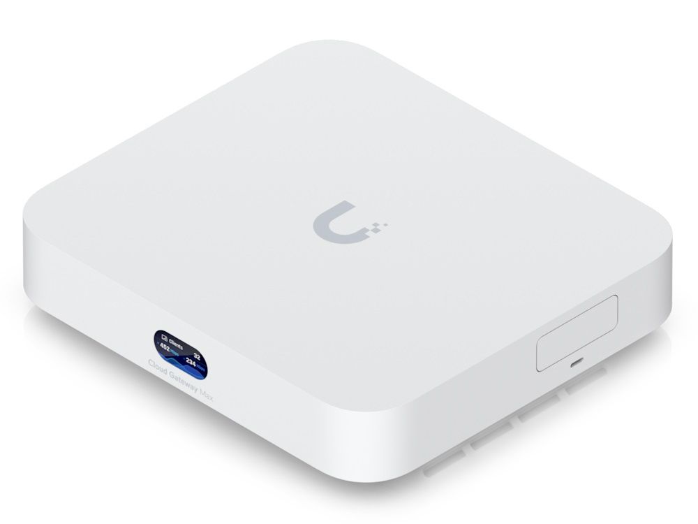 Ubiquiti UniFi Cloud Gateway Max met 1 TB SSD opslag