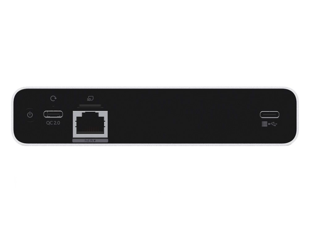 Ubiquiti UniFi CloudKey Gen2 Plus met 1 TB SSD achterkant met PoE poort