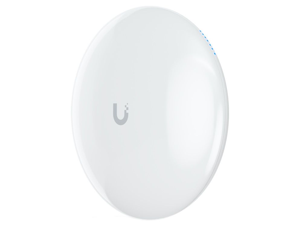 Schuin de voorkant van de Ubiquiti UniFi Device Bridge Pro UDB-Pro