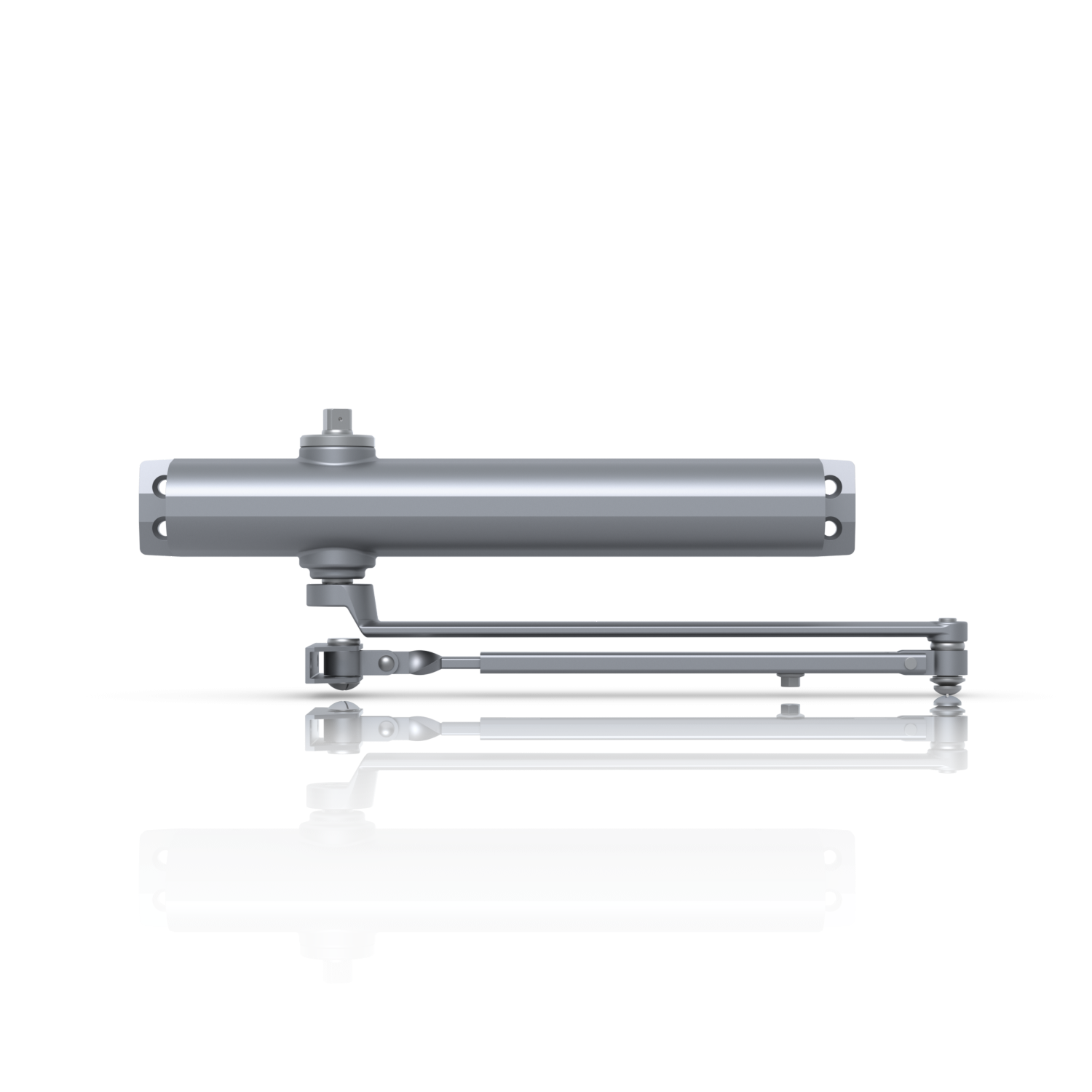 Voorkant van de Ubiquiti UniFi Door Closer deurdranger