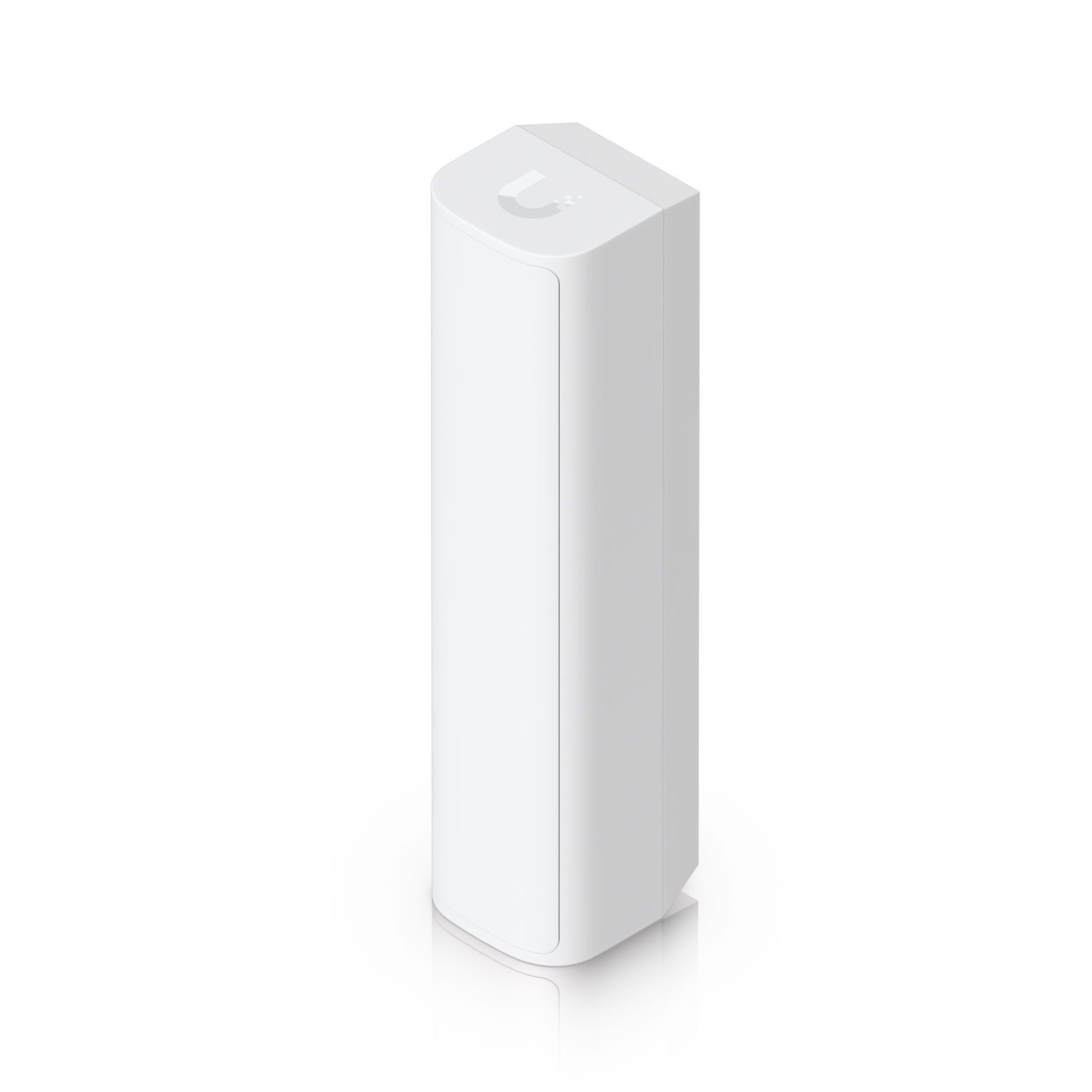 De Ubiquiti UniFi SuperLink Motion Sensor schuin van rechtsboven