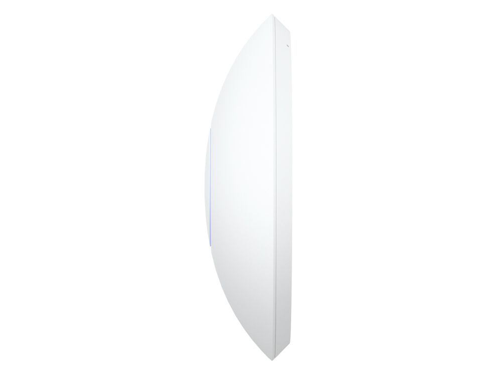 Zijkant van het Ubiquiti UniFi 7 Long-Range indoor WiFi 7 access point