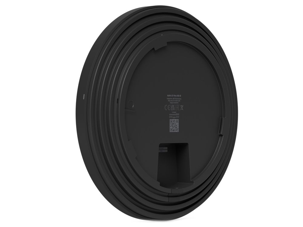Linker achterkant van het Ubiquiti UniFi U7 Pro XG Indoor WiFi 7 Access Point
