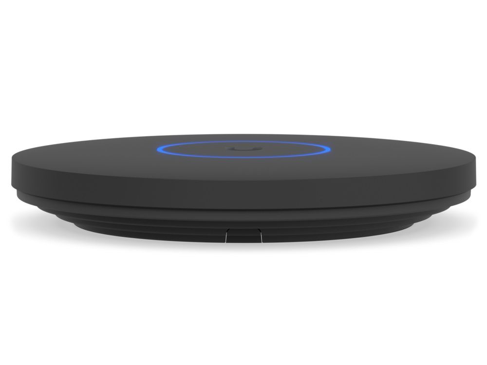 Het Ubiquiti UniFi U7 Pro XG Indoor WiFi 7 Access Point vlak liggend