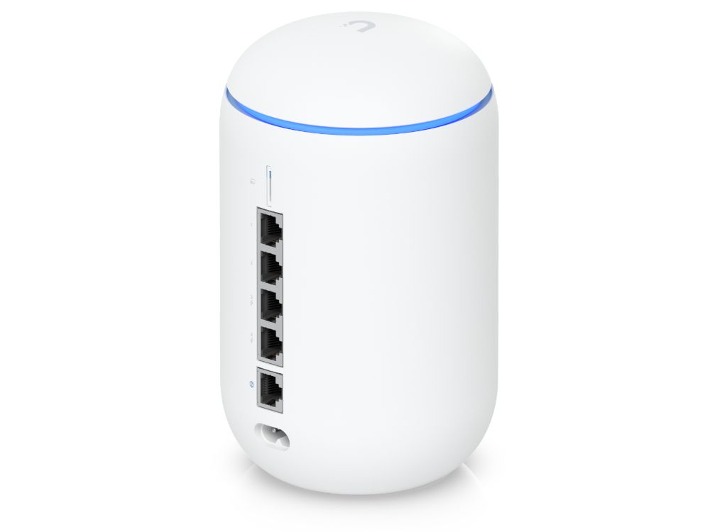 Ubiquiti UniFi Mesh Bundel voordelig WiFi 6 netwerk pakket dream router achterkant zijkant