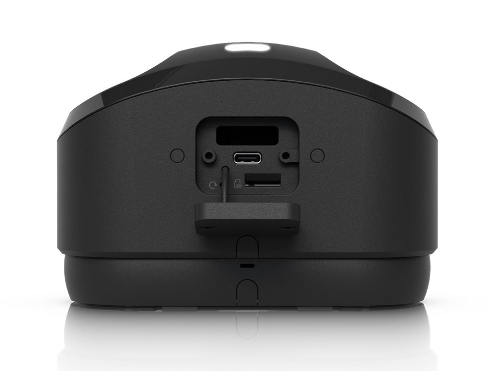 Ubiquiti G6 180 zwart onderkant aansluitingen