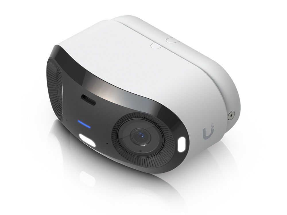 Ubiquiti UVC-G6-180-W bovenkant en voorkant