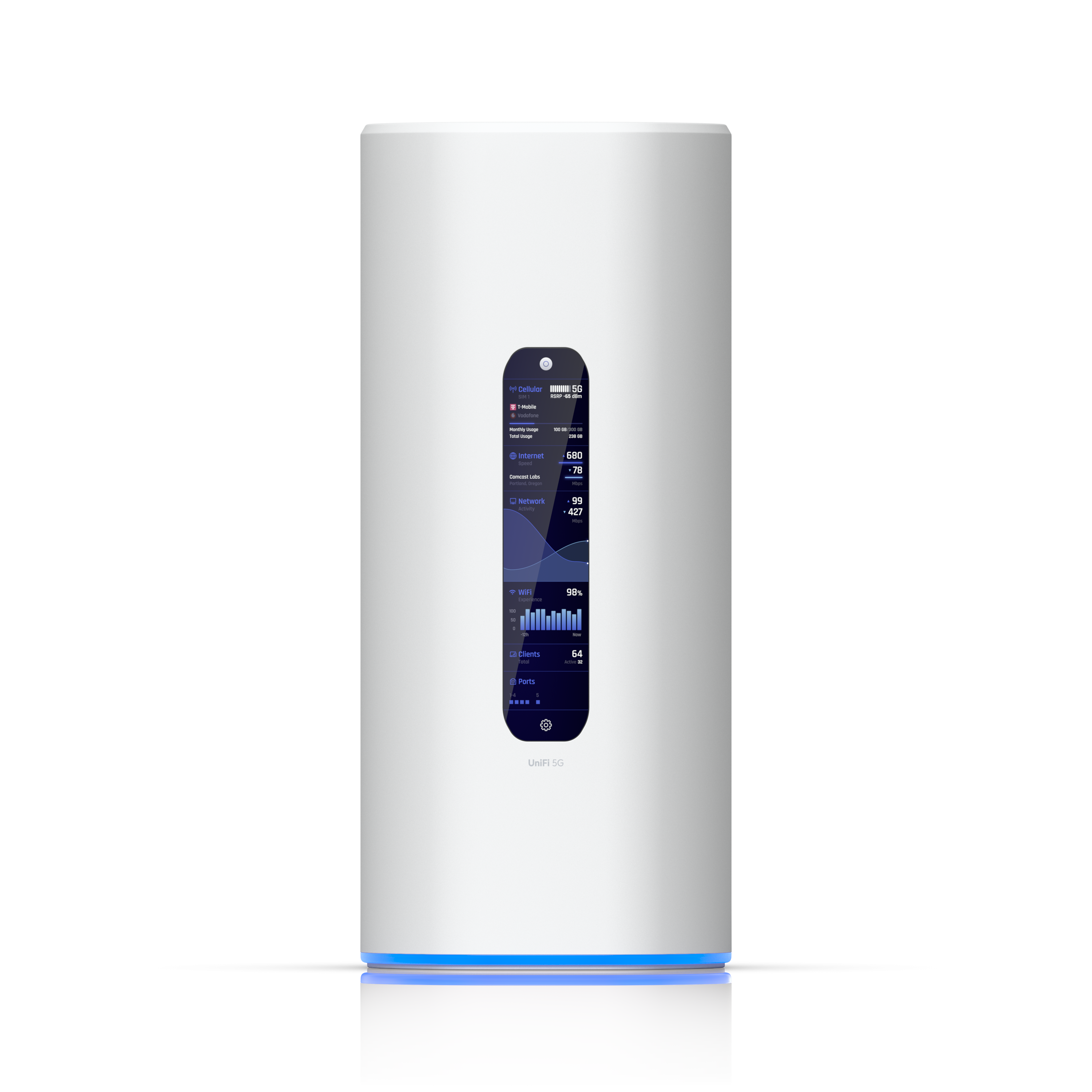 Voorkant Ubiquiti UniFi Dream Router 5G Max