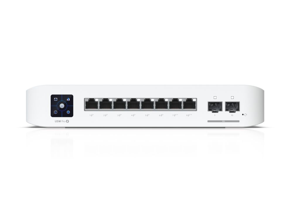 Ubiquiti UniFi USW-Pro-8-POE vooraanzicht