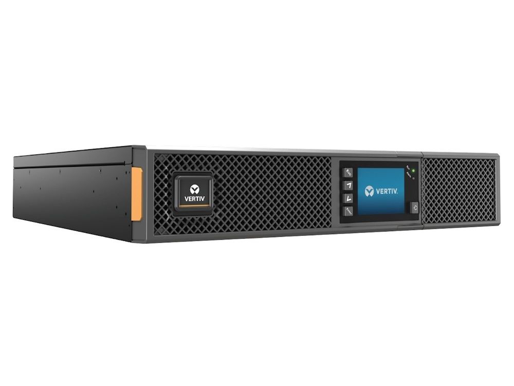 Vertiv GXT5 online dubbele conversie UPS met 1000VA vermogen rack