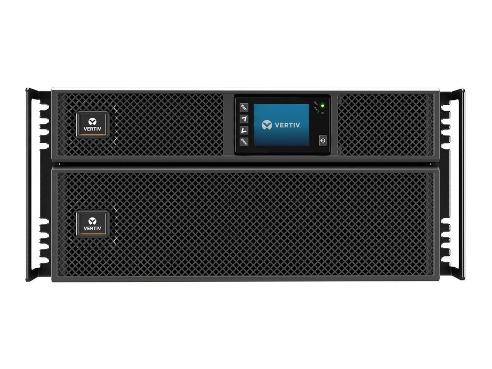 Vertiv GXT5 online dubbele conversie UPS met 8kVA vermogen voorkant