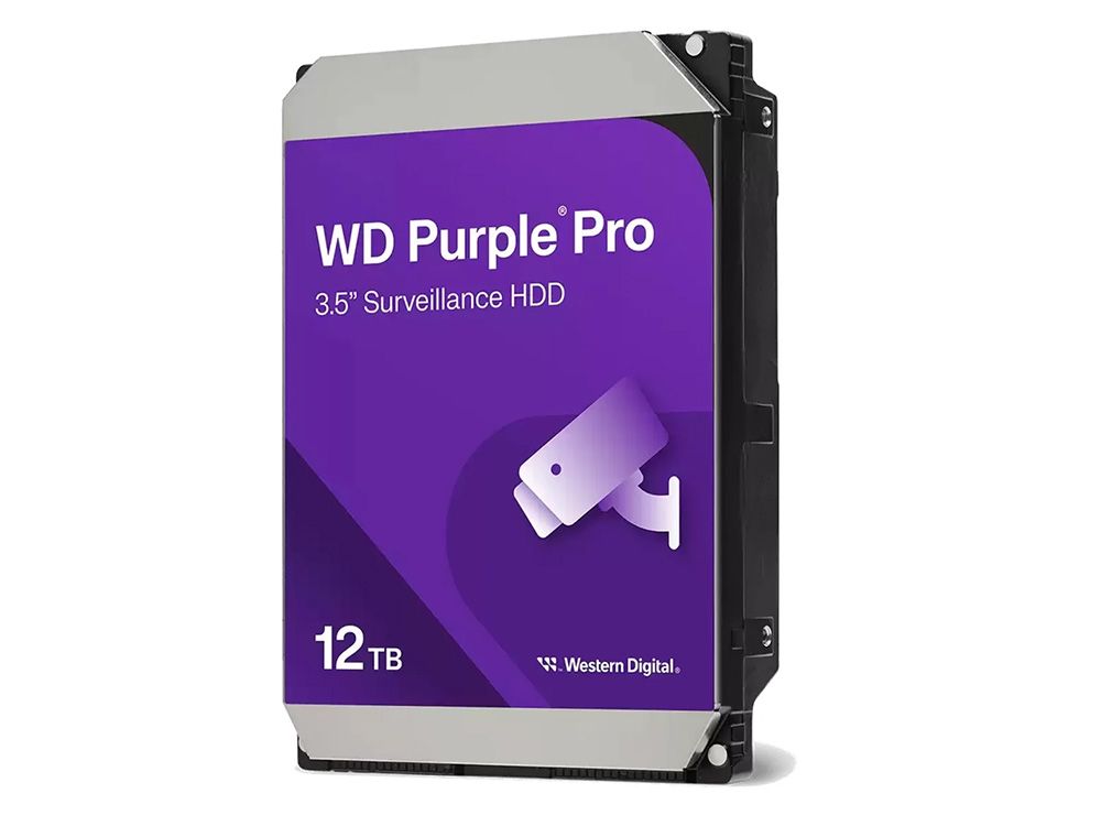 WD WD122PURP 12TB | Purple Pro HDD | Voor 24/7 AI-opslag