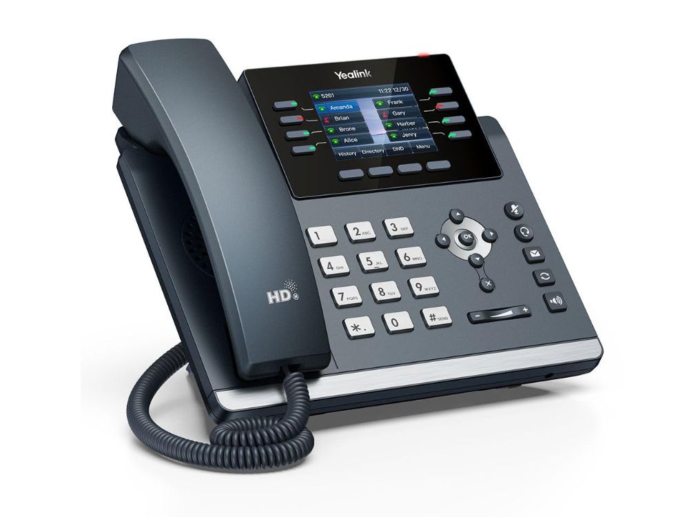 yealink sip-t44w voip telefoon bureautelefoon t44w wifi telefoon