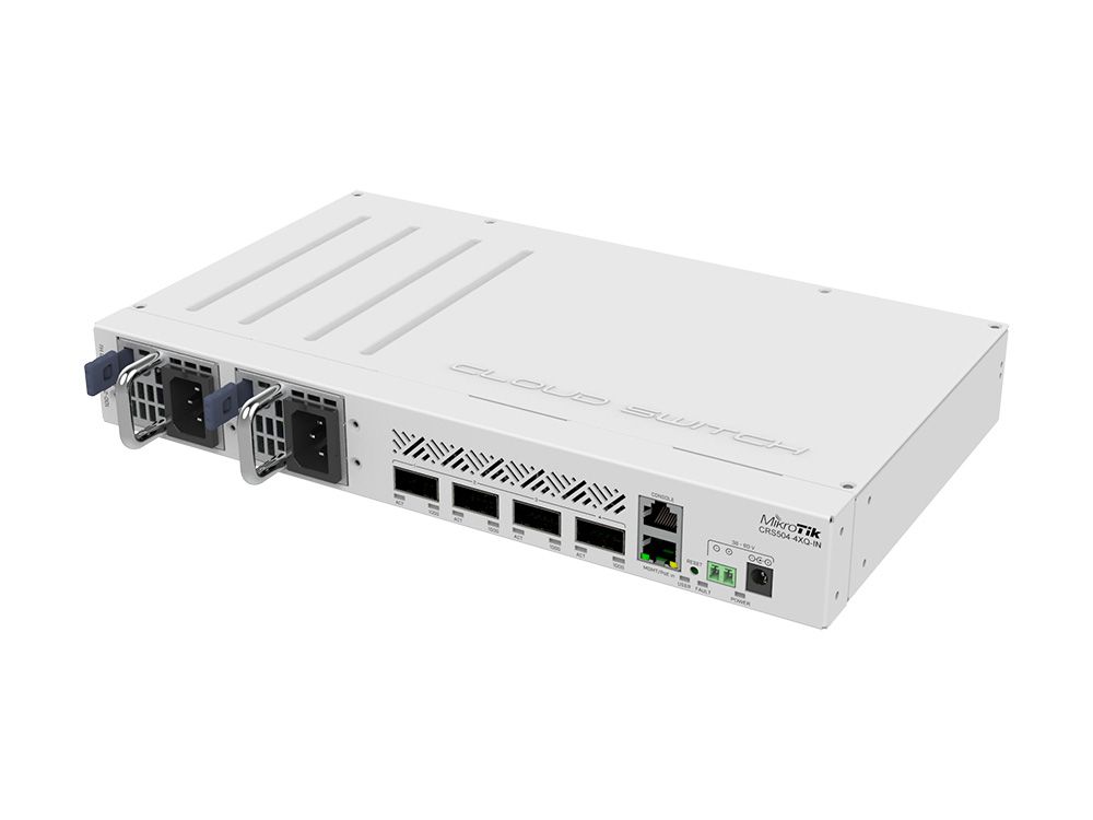 MikroTik CRS504-4XQ-IN Cloud Router Switch