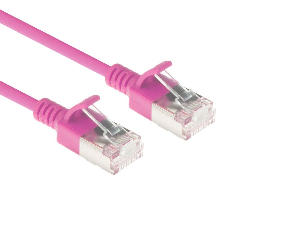 FTP Slimline Kabel Cat6a 2 m