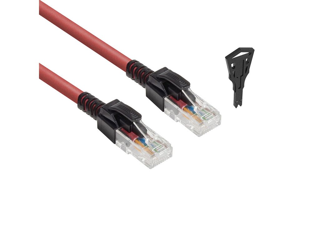 UTP Lockable Kabel Cat6a 1 m