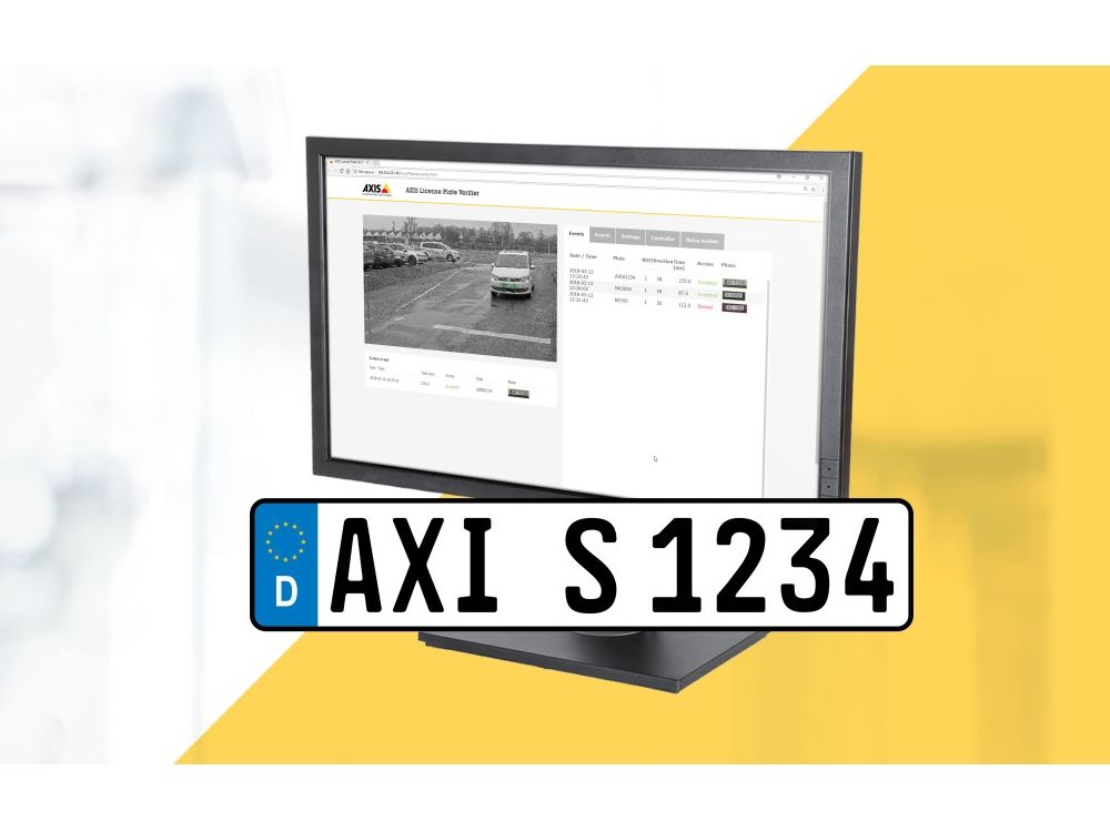 Axis License Plate Verifier