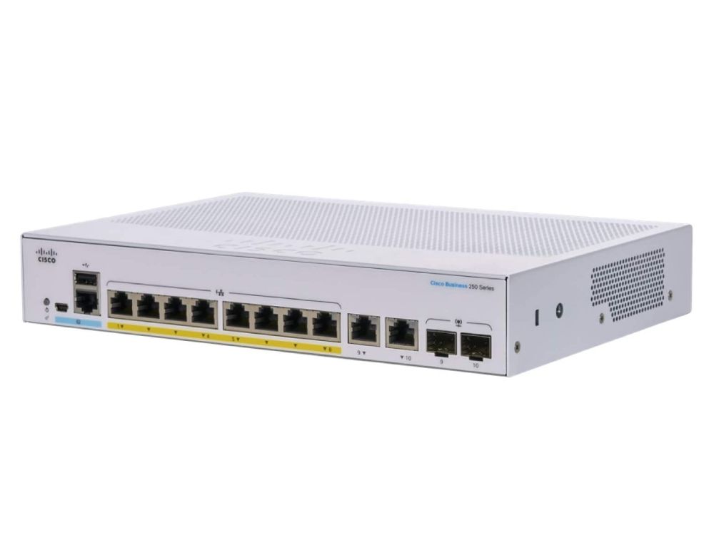Cisco CBS250-8P-E-2G
